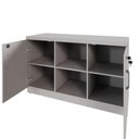 Ver imagem 3 de Armário Escritório 120cm X 45cm C/ 2 Portas 3 Prateleiras F5