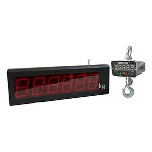 Balança de Grua Digital - 2 Toneladas com Display Eletrônico