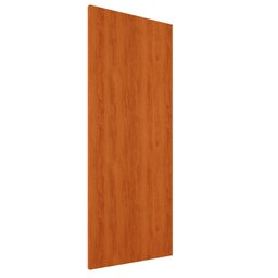 Porta de Madeira Bater Lisa U.v Rubi 210cmx90cm - Mogno - 2