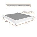 Ver imagem 3 de Cama Japonesa com Cabeceira Yun Corea King Boucle Off White - Sallar Home