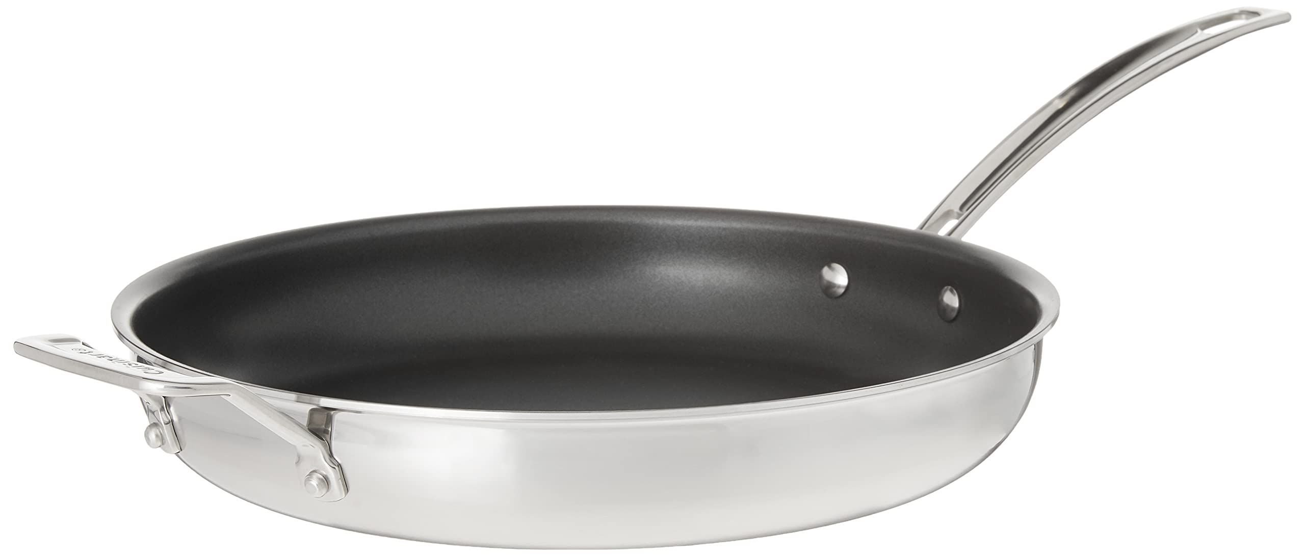 Cuisinart Frigideira Antiaderente Inox 12" com Alça Auxiliar - 1