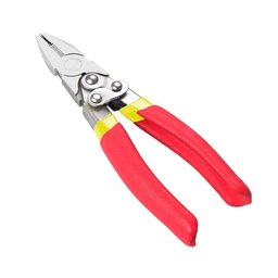 Alicate Universal Dupla Força 20cm Emborrachado com Trava de Segurança - 3