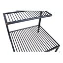 Ver imagem 5 de Kit Grelha Rústica 66cm Barra Chata em Aço e Firebox para Alvenaria