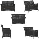 Ver imagem 5 de 1 Sofá Área Externa Igapó Alumínio Pintura Marrom Corda Náutica Estofado Impermeável 9