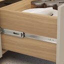 Ver imagem 4 de Balcão 3 Gavetas Condessa 40cm 100% MDF Cinza/Carvalho Greige