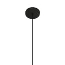 Ver imagem 4 de Pendente Luminária Tutu 40cm Preto Texturizado 1 Led Mr-16 Bivolt