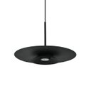 Ver imagem 1 de Pendente Luminária Tutu 40cm Preto Texturizado 1 Led Mr-16 Bivolt
