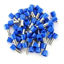 500un Terminal Tubular Ilhós Conector 16mm Pré Isolado - 3