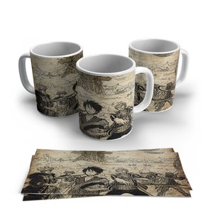 Caneca de Porcelana One Piece Modelo 050