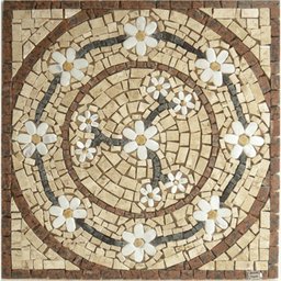 Mandala Mosaico Floral Rosone Venezia Quadrado Tamanho 60cm - 1