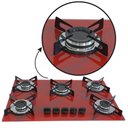 Ver imagem 4 de Cooktop Chapa 5bocas Ultra Chama 127/220v Mar Vermelho