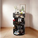 Ver imagem 1 de Sapateira Giratória Preta 20pares 95cm Alt-p/ Numero até 44