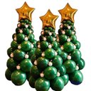 Ver imagem 2 de Decoração de Natal balão árvore de natal com 78 peças - un