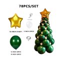 Ver imagem 1 de Decoração de Natal balão árvore de natal com 78 peças - un