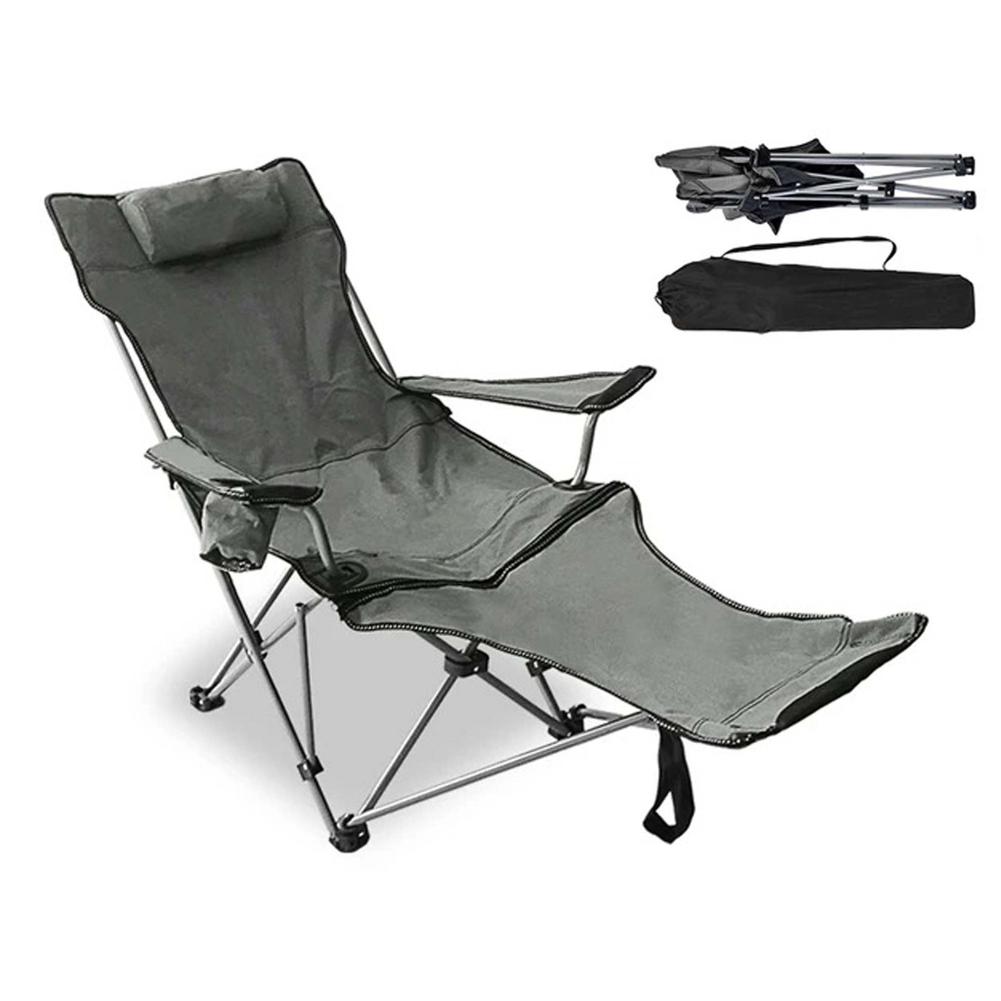 Cadeira de Camping Dobravel Retratil Praia Portatil Verao Piquenique ...