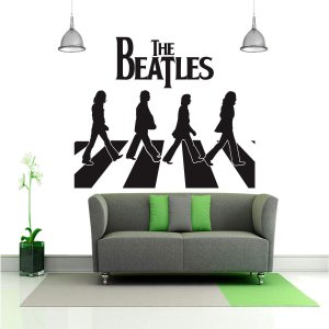 Adesivo de Parede The Beatles Abbey Road-Especial 117x98cm