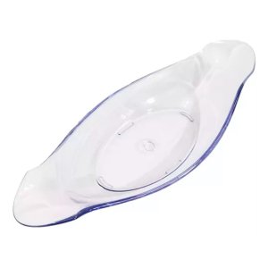 Taça/travessa para Banana Split, Sorvete, Açaí, 27x10,3x3 Cm Plus 250 Ml Transparente Acrílico San S