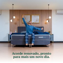 Colchão King Size D33 Connect com Massageador 25x193x203 Keiko Colchões - 8