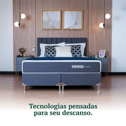 Colchão King Size D33 Connect com Massageador 25x193x203 Keiko Colchões - 3