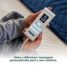 Colchão King Size D33 Connect com Massageador 25x193x203 Keiko Colchões - 9