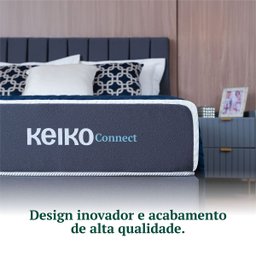 Colchão King Size D33 Connect com Massageador 25x193x203 Keiko Colchões - 12