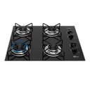 Ver imagem 3 de Cooktop a Gás Fischer 4 Bocas Fit Line Trempe Esmaltada Aramado Bivolt 36350