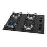 Cooktop a Gás Fischer 4 Bocas Fit Line Trempe Esmaltada Aramado Bivolt 36350 - 2