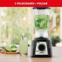 Ver imagem 5 de Liquidificador Arno Power Mix LQ10 700W 2L 4 Lâminas Zelkrom 3 Velocidades Preto 110V