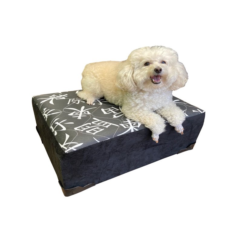 Cama Box Para Pet Suede Preto 16x80x90 - 1