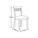 Ver imagem 2 de Mesa de Jantar 160cm 8979fn com 6 Cadeiras 8981fn Rubi Madeira Maciça Freijó Linho Arizona Finestra