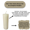 Vela 7 Dias Votiva Branca Flor de Laranjeira Parafina - 3