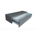 Ver imagem 5 de Aparador Suspenso Mdf Cinza com Gaveta 60x40x13