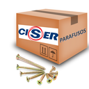 Ver imagem 1 de Parafusos Chipboard Chata Ciser 3.5x35 - 500 Peças