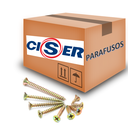 Ver imagem 1 de Parafusos Chipboard Chata Ciser 3.5x35 - 500 Peças