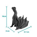 Ver imagem 5 de Estatueta Dragão Bebê  10cm altura - Toque 3D: Bronze