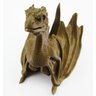 Estatueta Dragão Bebê  10cm altura - Toque 3D: Bronze - 3