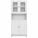 Ver imagem 2 de Torre Quente para Cozinha 84cm 4 Portas com Vidro AC4005 Branco - Decibal