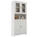 Ver imagem 6 de Torre Quente para Cozinha 84cm 4 Portas com Vidro AC4005 Branco - Decibal