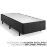 Cama Box Herval Solteiro Palermo, 67x88x188 cm, Molas Ensacadas - 8