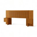 Ver imagem 2 de Cabeceira Flexível Flórida Naturale Ripado Carmolar