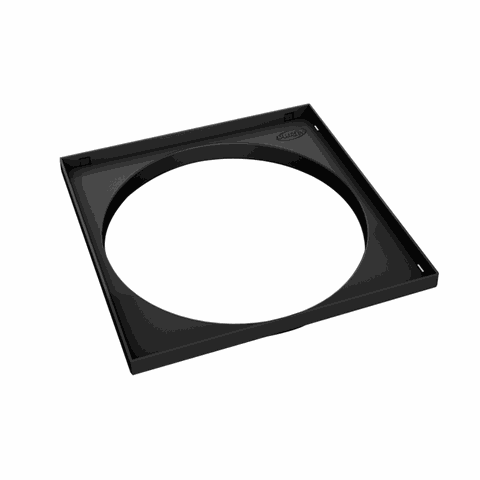 Porta Grelha para Super Caixa de Gordura Tam. 410 X 410 X 48,2mm Cor Preto Durín