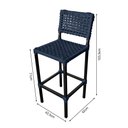 Ver imagem 4 de Banqueta Aluminio com Corda Naútica Area Externa Gourmet
