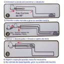 Ver imagem 3 de Desentupidor Manual Tufao 5 Metros em Aco e Pe Bestfer