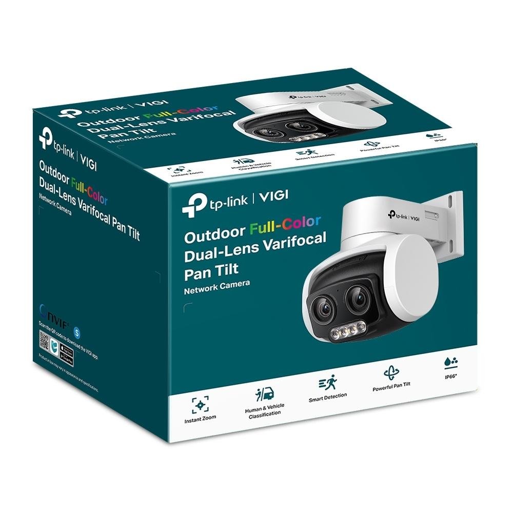 Câmera Tp-link Pan/til 4mp Full-color Lente Dupla Vigi C540v - 2