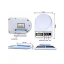 Ver imagem 3 de Balança Digital de Objetos Pesa 1gr até 10kg Balança para Cozinha