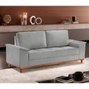 Ver imagem 1 de Sofá Ravena Veludo 03 Lugares D28 Meu Sofá Online