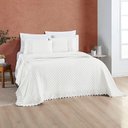 Ver imagem 3 de Cobre Leito Nobless Casal Padrão 03 Peças - Off White