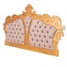 Cabeceira de Cama Roma Queen Suspensa Capitonê Dourado e Bege Escuro Soberati Cabeceira de Cama Quee - 2