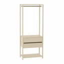 Ver imagem 5 de Guarda-Roupas Closet Modulado Siena 202cm 4 Gavetas 2 Cabideiros e 5 Prateleiras Yescasa