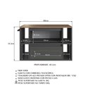 Ver imagem 5 de Gabinete de Banheiro Crpro-BAL017 Suspenso 1 Porta 1 Gaveta MDP 80cm Multimóveis